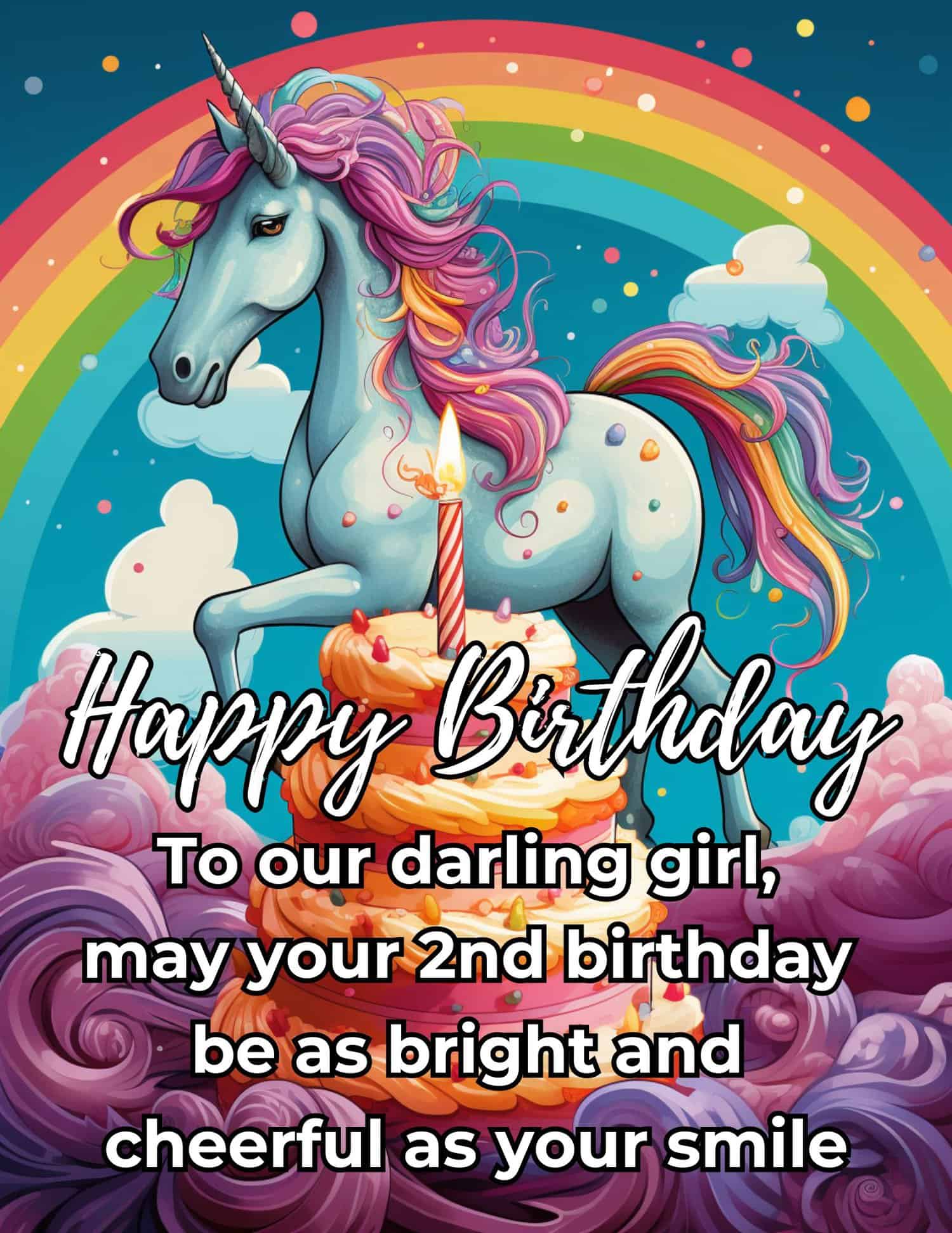 Beautiful and affectionate birthday messages dedicated to a daughter on her second birthday. Beautiful and affectionate birthday messages dedicated to a daughter on her second birthday.