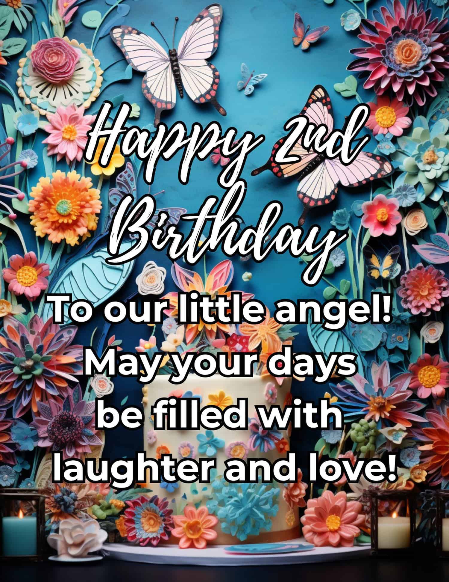 Cherished and loving wishes for a granddaughter's second birthday, celebrating this joyous milestone. Cherished and loving wishes for a granddaughter's second birthday, celebrating this joyous milestone.