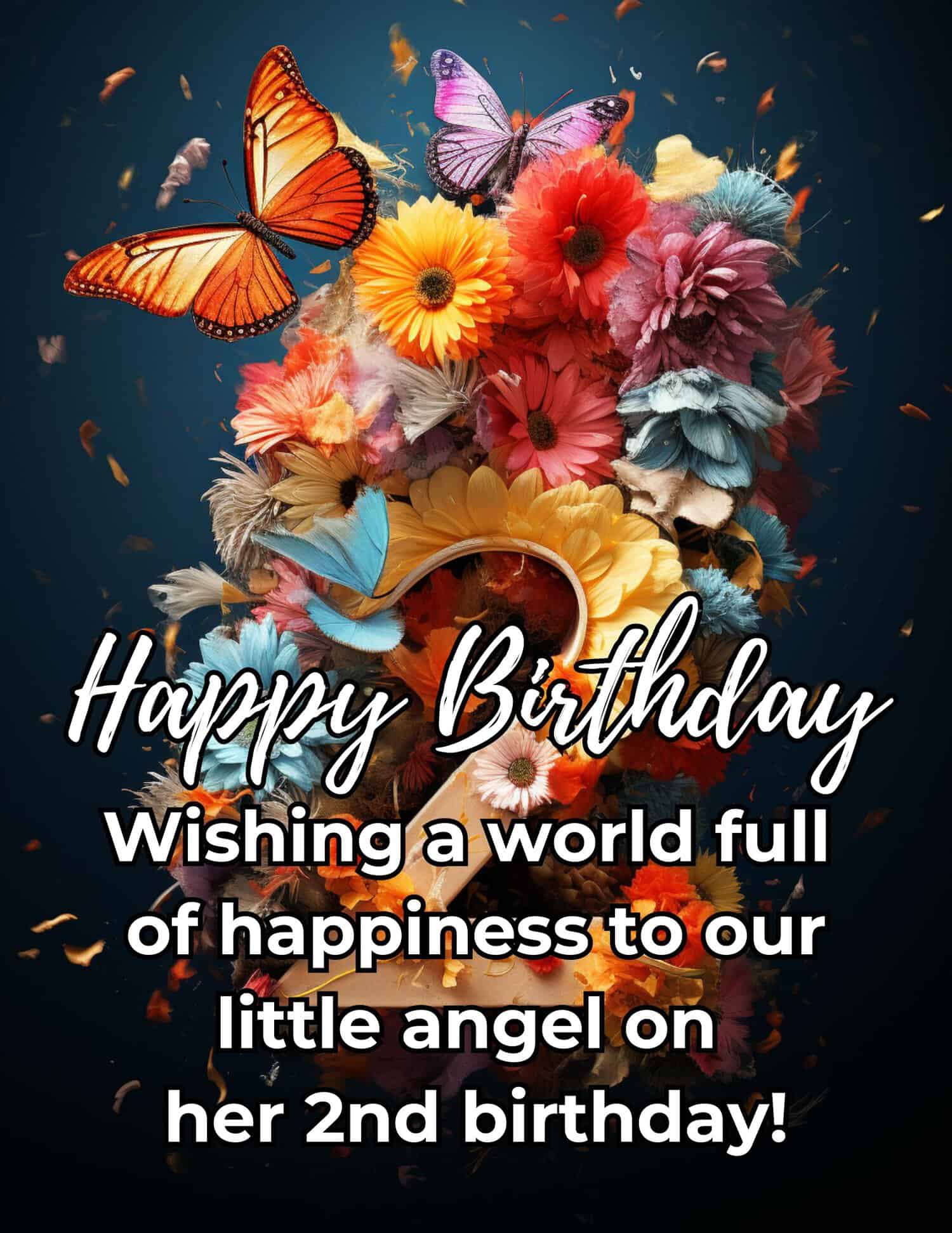 Sweet and caring birthday wishes for a niece celebrating her 2nd birthday. Sweet and caring birthday wishes for a niece celebrating her 2nd birthday.