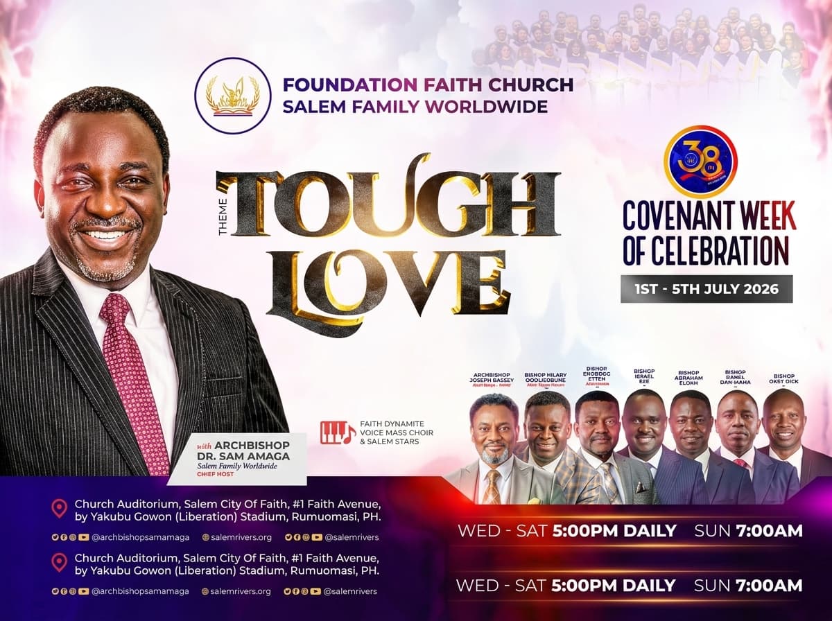 Covenant Week of Celebration, [1 to 5 July 2026]