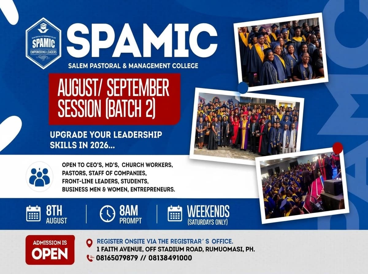 Flyer for SPAMIC August/September Session (Batch 2)