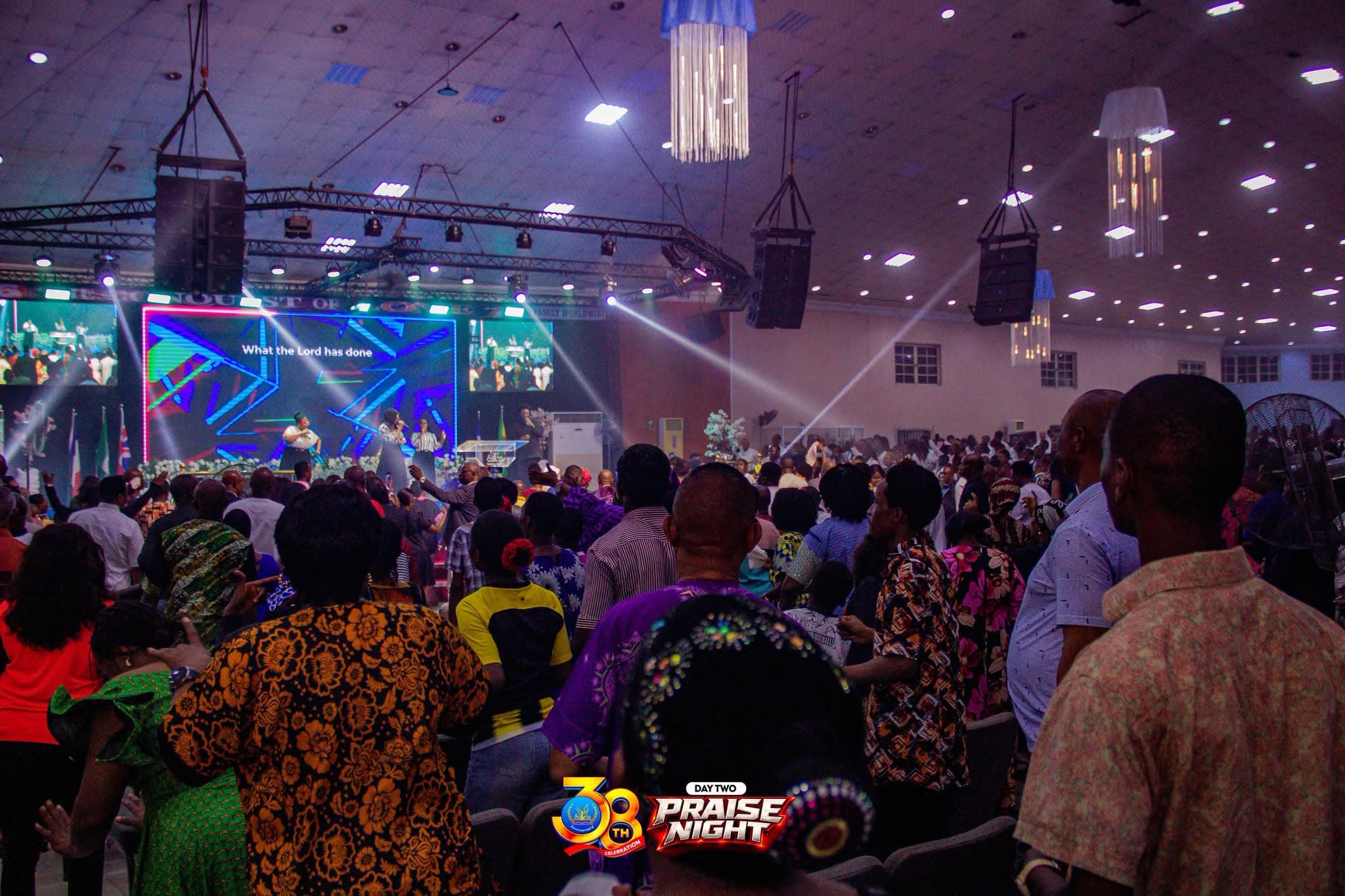 The Foundation Faith Church, Salem City of Faith congregation worshipping together on a Sunday